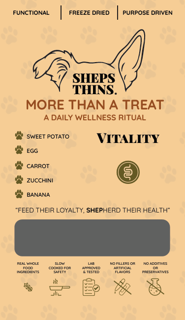 Shep’s Thins – Vitality (Fruit & Grain Blend)